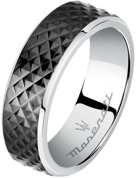 Maserati Herrenring Edelstahl Schwarz (JM422AVD11023)