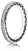 Pandora 190963CZ Damen-Ring Unendliche Herzen