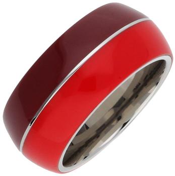 Esprit Marin 68 mix Stahlring dunkelrot rot (ESRG11563G)