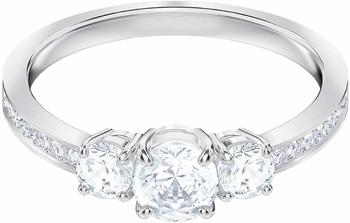 Swarovski Attract Trilogy Round Ring weiß 58 (5448843)