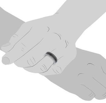 S.Oliver Ring (000000000001219695) schwarz