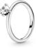 Pandora Clear Heart Solitaire Ring (198691C01)