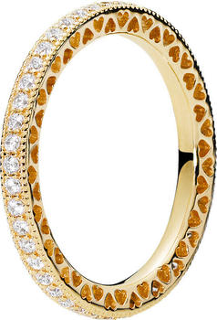 Pandora Funkeln und Herzen Ring (168655C01)