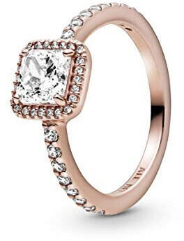 Pandora Quadratischer Funkelnder Strahlenkranz Ring (188862C01)