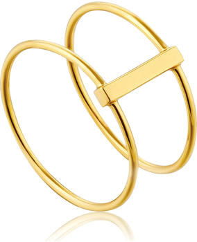 Ania Haie Gold Modern Double Ring (R002-05G)