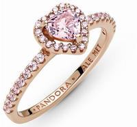 Pandora 188421C04 Damen-Ring Erhabenes Herz Ros&eacute;