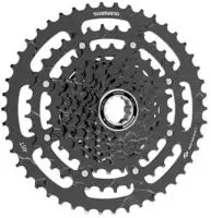 Shimano ECSLG4009146, Shimano Cues LG400 Linkglide 9-fach Kassette 11-46