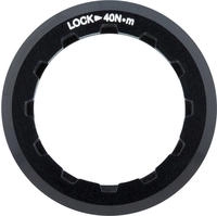 Shimano Lockring Aluminium 12-fach schwarz