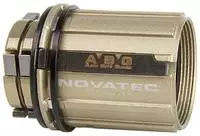 Novatec 326283, Novatec B2 Agb Shimano 8-11s Freehub Body Silber Gold