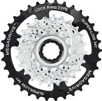 SunRace MFM4S Schraubkranz 7-fach zink 13-34T