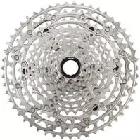 Shimano ICSM610012051, Shimano Deore M6100 Cassette Silber 12s / 10-51t Silver