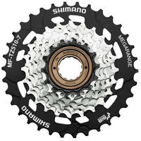 Shimano EMFTZ5007428, Shimano Tourney Tz500 Cassette Golden 7s / 14-28t Gold