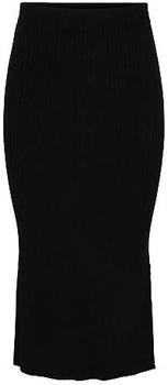 Pieces PCCRISTA HW MIDI KNIT SKIRT NOOS BC (17144497-4350291) black
