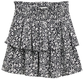 Tom Tailor Mini-Rock mit Blumenmuster white and black floral design (1045275_37356)