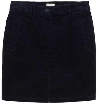 Tom Tailor High Waist Cordrock sky captain blue (1043060_10668)