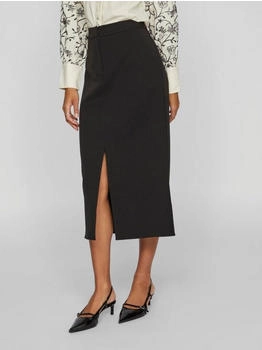 Vila VIVARONE HW LONG SKIRT NOOS (14099994) black