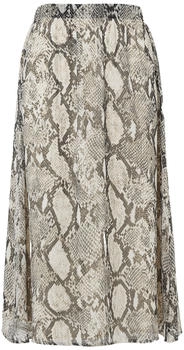 s.Oliver Rock mit Schlangen-Print und Viskosefutter Beige 2175926.80A0.