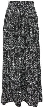 s.Oliver Langer Rock aus Viskose schwarz 2162965.99A1.