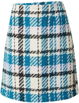 s.Oliver Karierter Rock in Bouclé-Optik Blau 2156580.64N0.