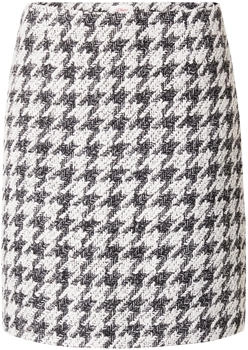 s.Oliver Bouclé-Rock mit leichtem Futter schwarz 2158002.99R1.