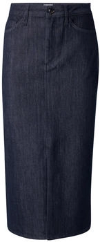 s.Oliver Vorne geschlitzter Jeansrock in Midi-Länge blau 2150496.59Z2.