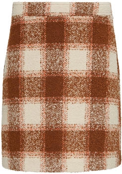 s.Oliver Kurzer Bouclé-Rock mit Musterung Beige 2155401.81N5.