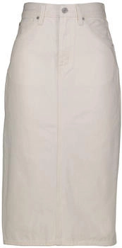 Levi's High Rise Slit Skirt (001VH) snowing in la