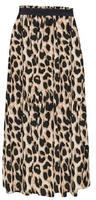 Only Maxirock "ONLVENEDIG AOP LIFE LONG SKIRT", Damen, Gr. L (40), cloud dancer