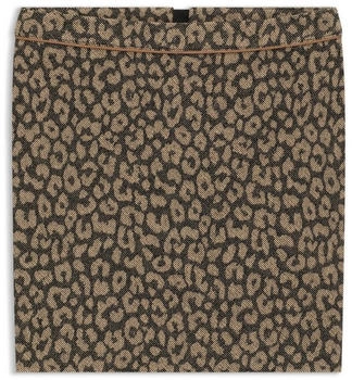 Hugo Boss Minirock aus Baumwoll-Mix mit Leoparden-Jacquard - Style C_Vasola1 50545996 Gemustert