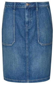 s.Oliver Kurzer Jeansrock mit aufgesetzten Taschen blau 2150356.56Y4.