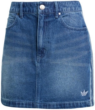 Adidas Adicolor 3-Streifen Denim Minirock Indigo Denim (JW2649)