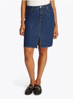 Tommy Hilfiger Straight Skirt (WW0WW44390) dark blue