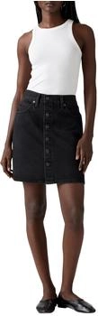 Levi's Tetro Button Front Skirt (003RO) open mind