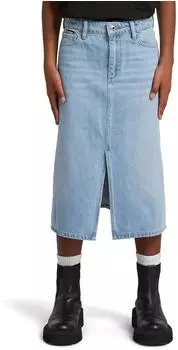 G-Star Girls Long Skirt Hellblau sun faded cloudburst D26596-01-G339