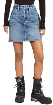 G-Star Viktoria Shorts Skirt Clean Edge Mittelblau faded sea point blue D24387-D930-H078