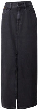 G-Star Viktoria Long Rock Schwarz worn in black obsidian D24385-D772-G756