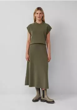 s.Oliver Midi-Rock aus Scuba-Jersey Grün 2171508.7993.
