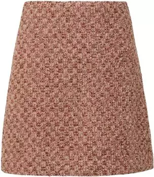 s.Oliver Kurzer Bouclé-Rock aus Wollmix mit Glitzergarn Rosa 2170570.44P1.