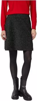 s.Oliver Kurzer elastischer Rock mit Glitzergarn schwarz 2175415.9999.