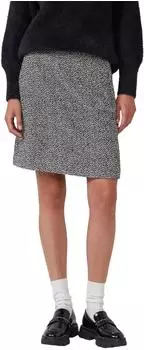 s.Oliver Kurzer Bouclé-Rock schwarz 2172948.9999.