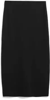armedangels PATINAA SKIRT Jerseyrock aus LENZING ECOVERO Viskose Mix schwarz ( ) (30007859-105)