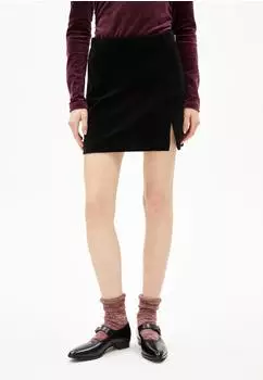 armedangels VANJARAA VELVET Jerseyrock aus Bio-Baumwoll Mix schwarz ( ) (30007979-105)