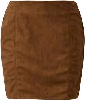 s.Oliver Minirock in Wildlederoptik braun 2169796.0009.