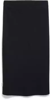 armedangels AZITAA RIB MIDI SKIRT Ripp-Jerseyrock aus Bio-Baumwoll Mix schwarz ( ) (30006180-105)