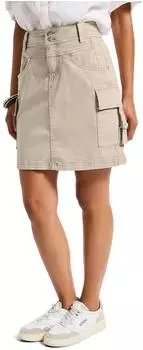 Street One Frauen Rock im Cargo-Look in Beige Gr: (A36174916770)