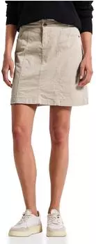 Street One Frauen Cordrock in A-Linie in Beige Gr: (A36174416916)