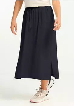 Jack Wolfskin Montero Skirt Women Langer Rock Damen blue dark navy (A65761_C0413)