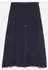 Comma Femininer Chiffon-Plissée-Midirock mit lässigen Tunnelzugdetails (2181542) blau