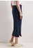 Street One Midi-Rock aus Jersey Unifarbe Blau (A36198517502)