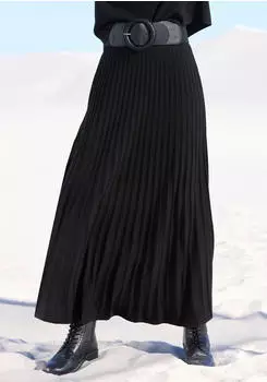 Lascana Strickrock (57007428) schwarz